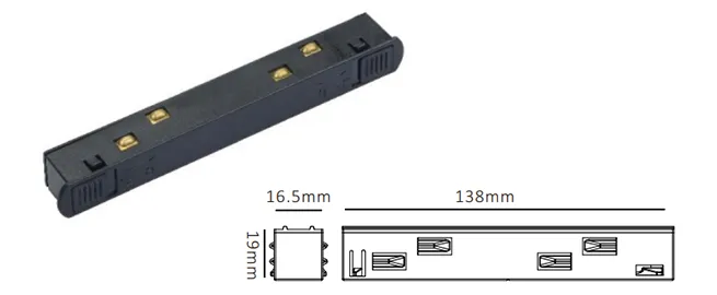 Straight joiner connector