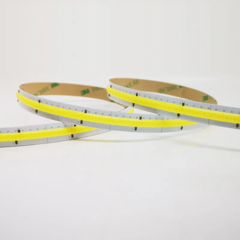 Dual color COB strips 24V