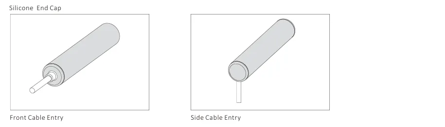 Round neon strip 25mm – cable entry Round neon strip 25mm - cable entry