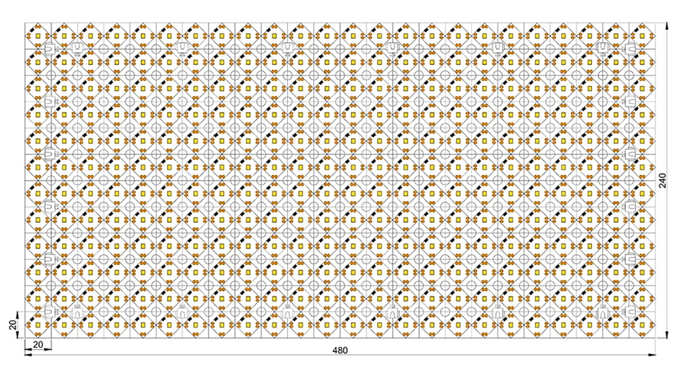 Sign Backlight Light Sheet manufacturer-single color