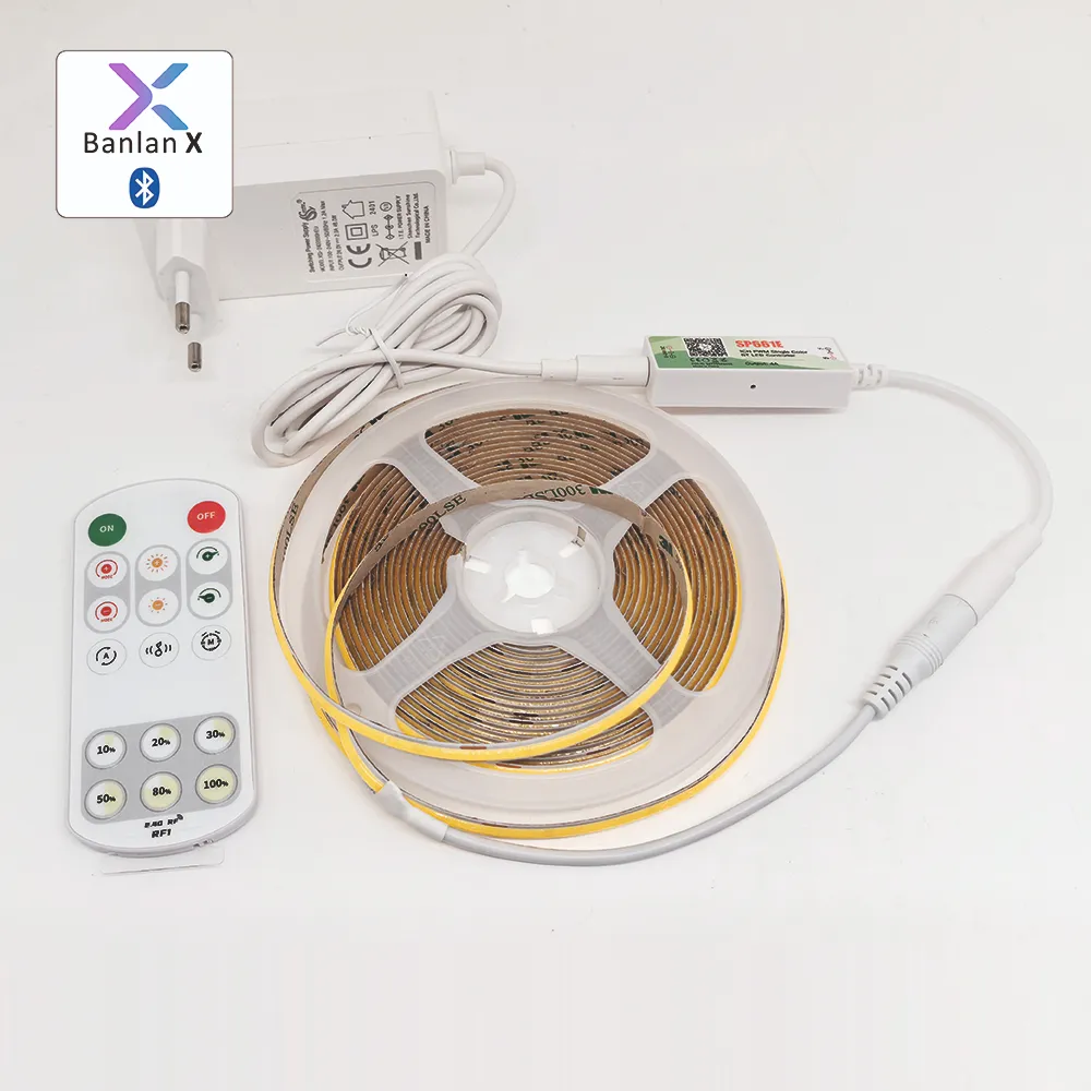 Smart LED Strip lights Kit -COB strip- Single color-Music Sync APP Control Bluetooth