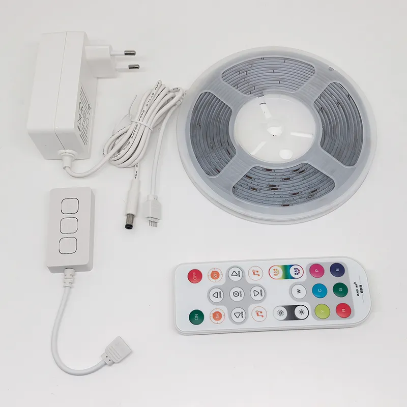 Smart Strip Kit RGB WIFI Works with Alexa & Google Assistant Remote Dimmer 1