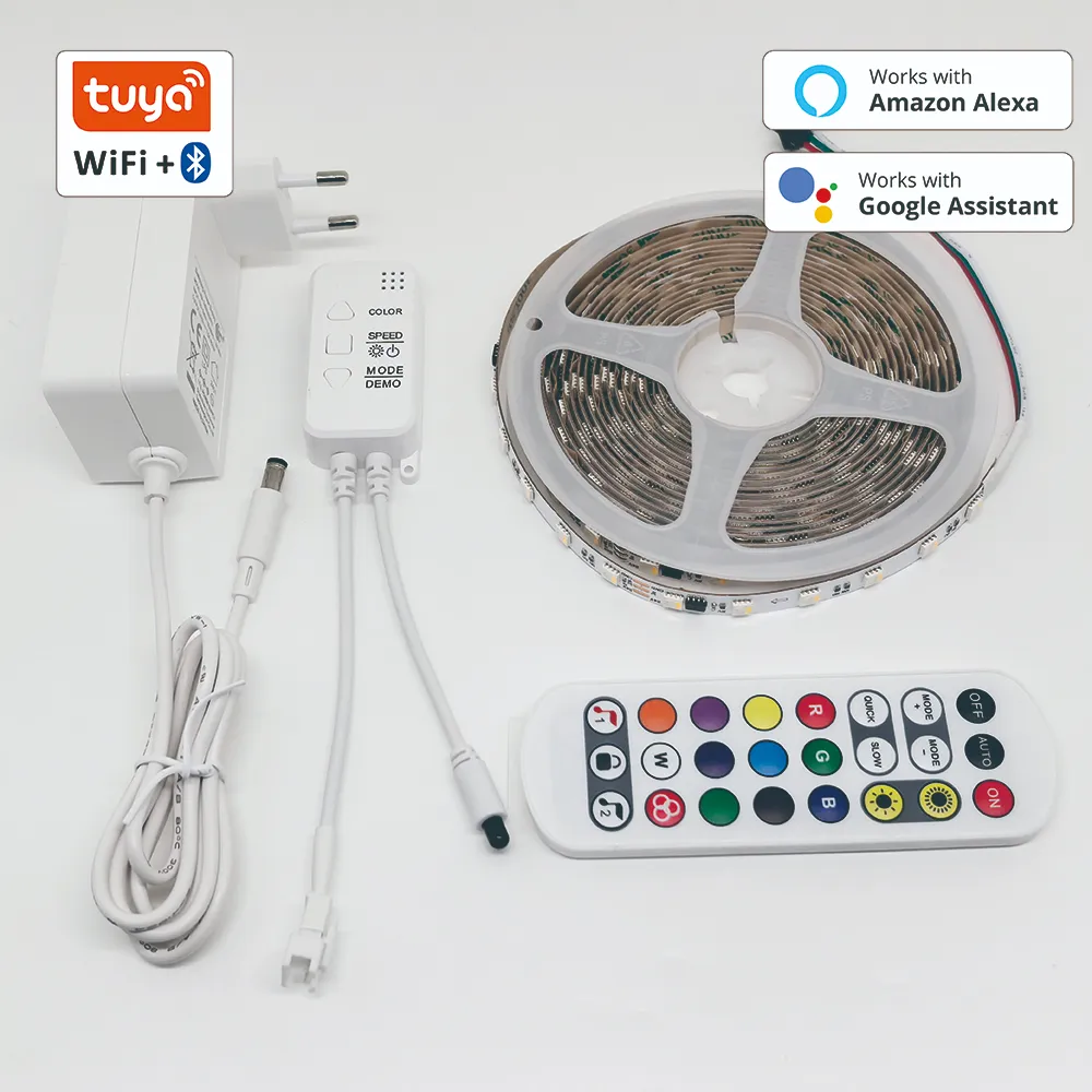 Smart led Strip light Kit RGBW+IC SPI WIFI tuya app 1
