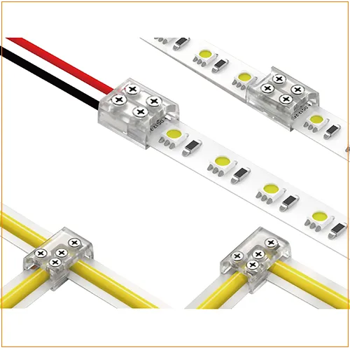 Connector screw fixing